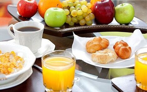 weiches Frühstück für Gastritis